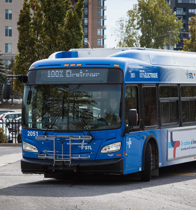 First 100% electric buses in service in Laval