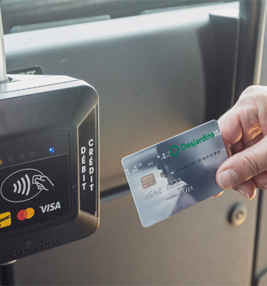 Paratransit : payment with debit and credit now available!