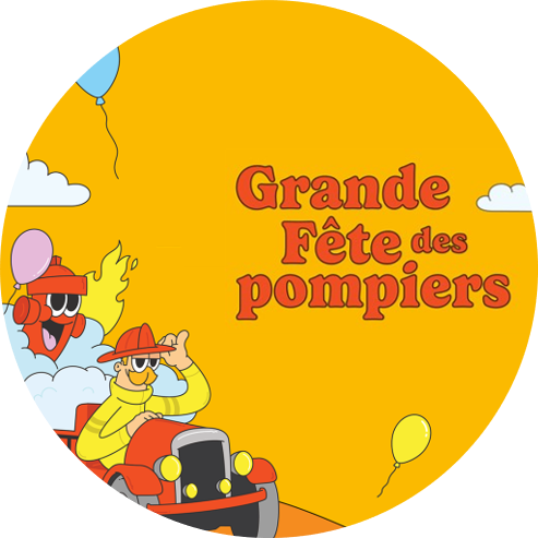Logo Grande Fêtes des pompiers de Laval