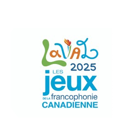 Logo Jeux de la francophonie Laval 2025